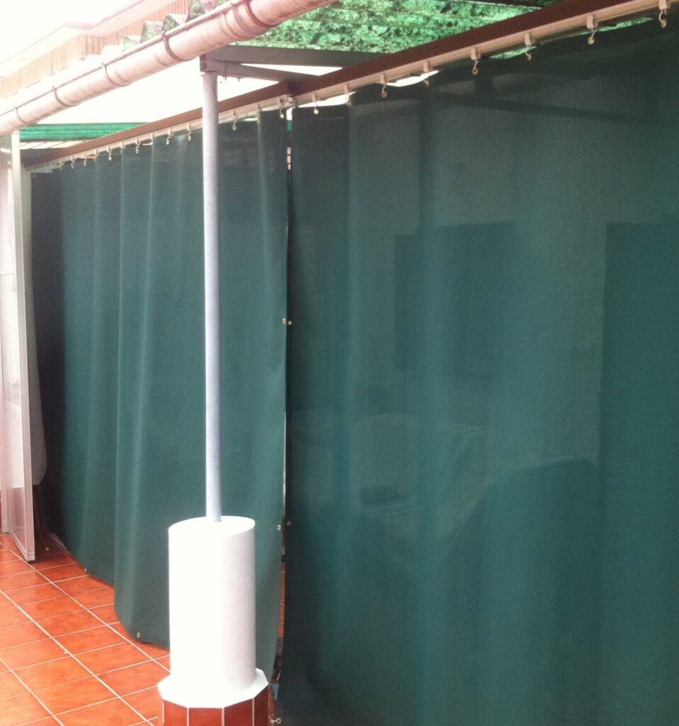 Toldo cortina